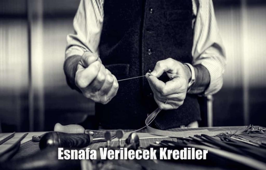 Esnafa 2023 Yılında Verilecek Krediler