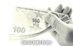 Faizsiz nakit avans veren bankalar